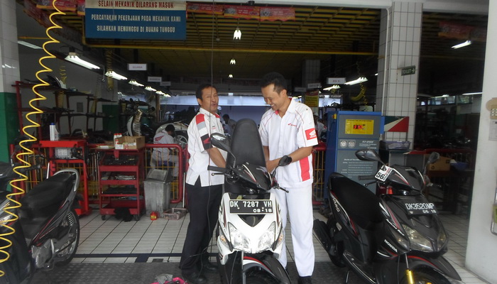 Program “Ayo ke AHASS”, Ajak Konsumen Rawat Motor dengan Rutin
