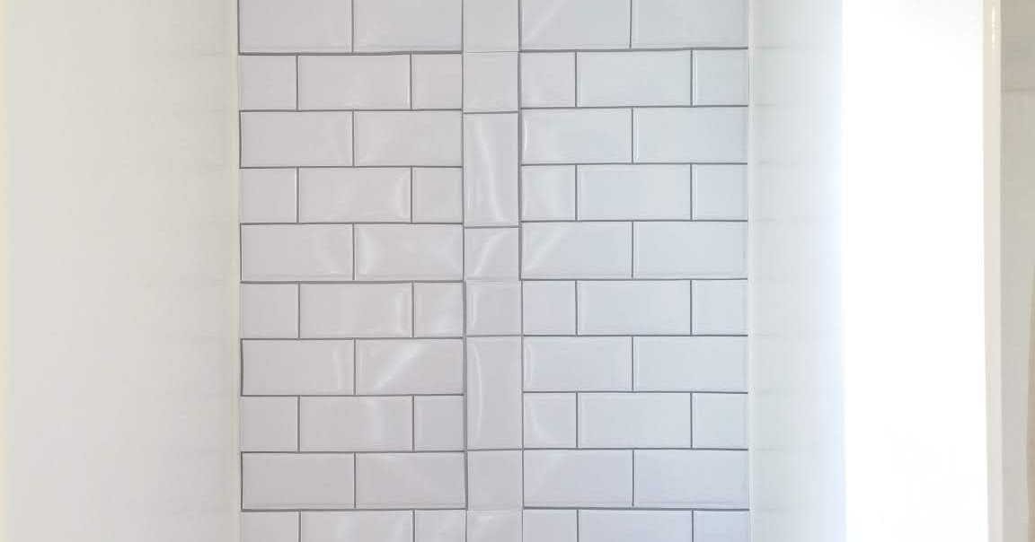 Use Dollar Tree peel and Stick subway tile in your Bathroom!