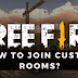 How to Join the Free Fire Custom Rooms?