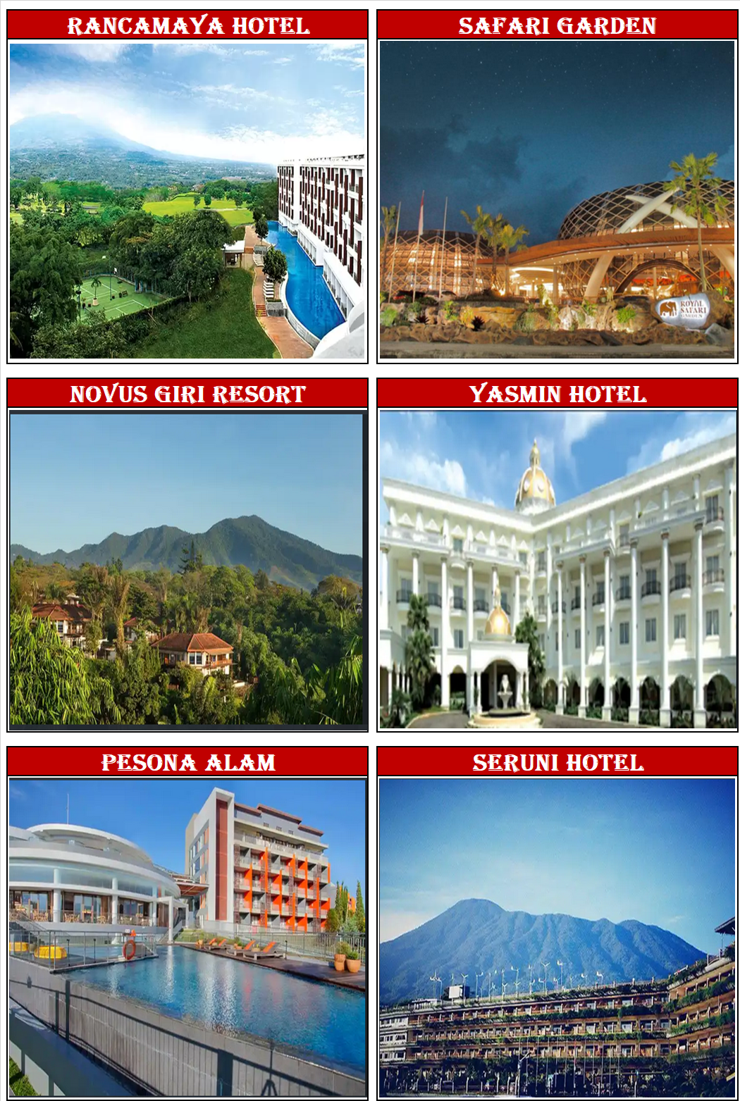 ALTERNATIF HARGA PAKET TEMPAT OUTBOUND DAN GATHERING ...