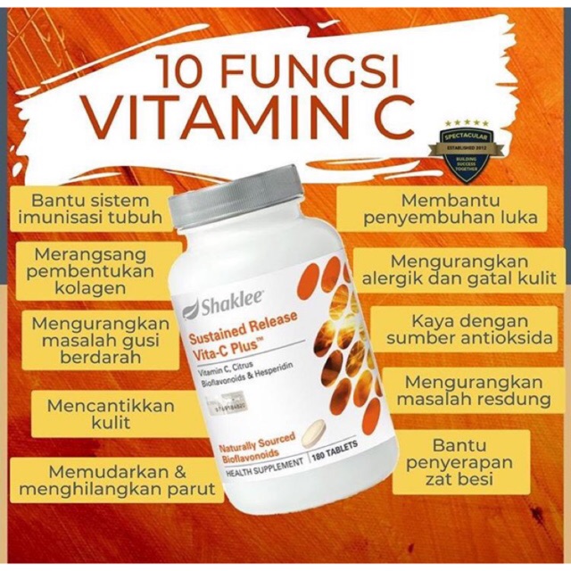 VITAMIN C SHAKLEE UNTUK KECANTIKKAN KULIT