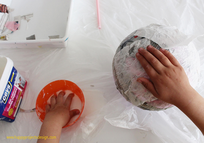 Medusas con cartapesta