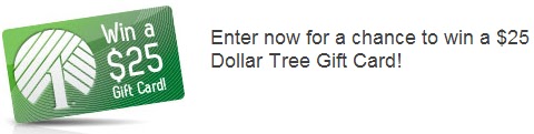 Amy&#039;s Daily Dose: Enter to Win a $25 Dollar Tree Gift Card!!