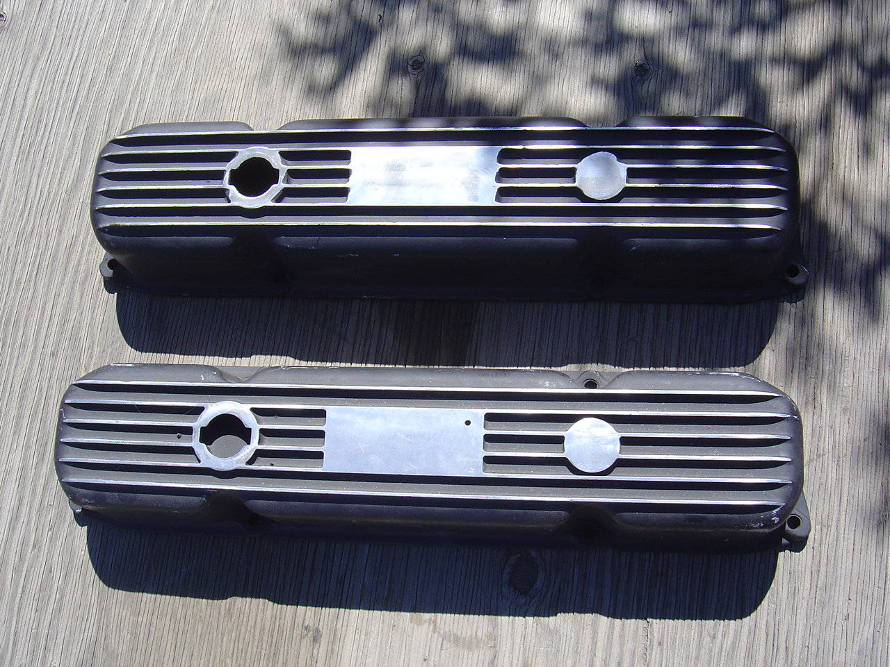 Al's Rapid Transit Cast Aluminum 383 440 Big Block Mopar Valve Covers