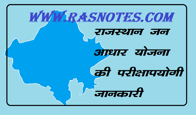 Rajasthan Jan Adhar Yojna Information in hindi
