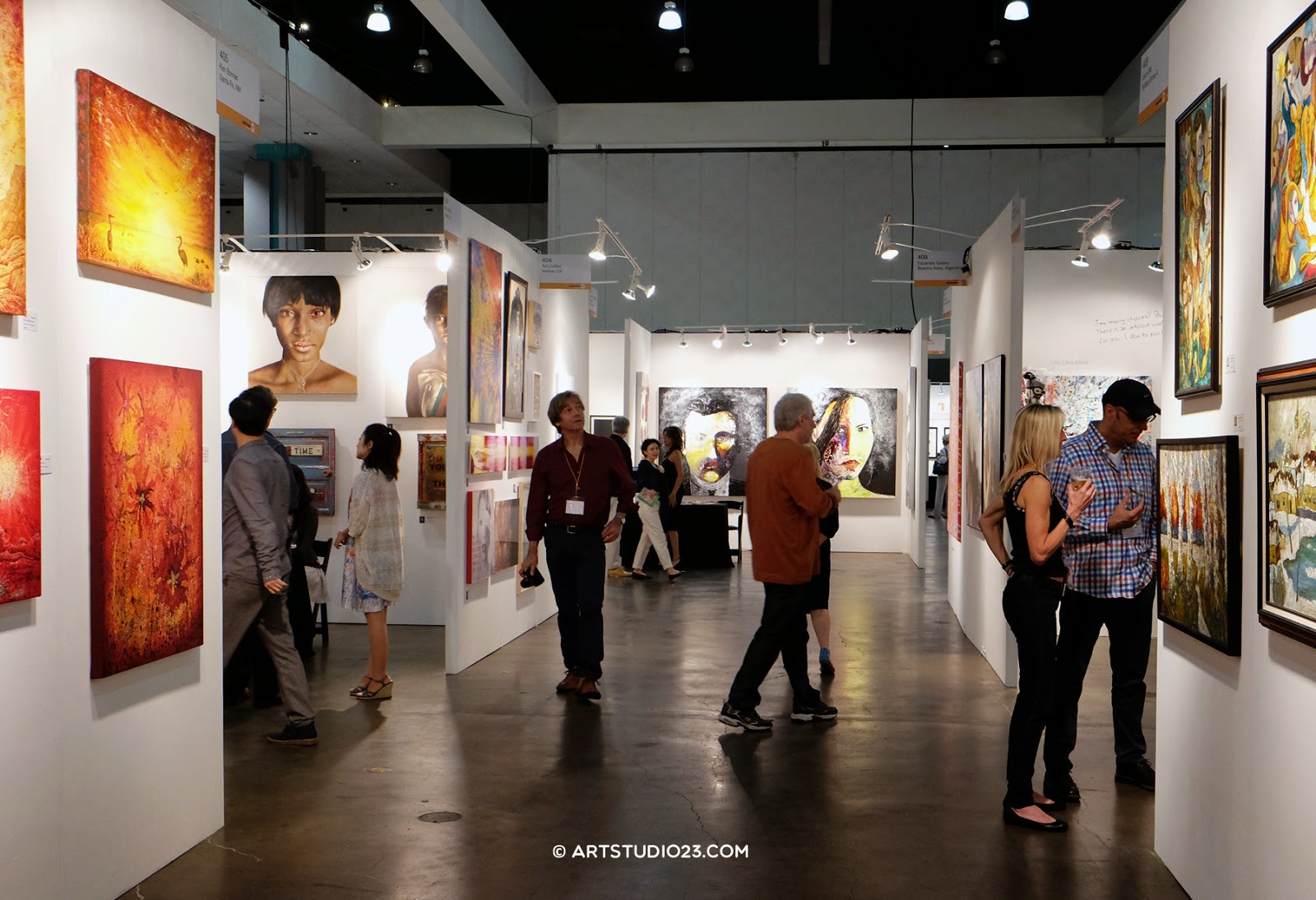 Art show in Los Angeles, Convention Center Down Town LA