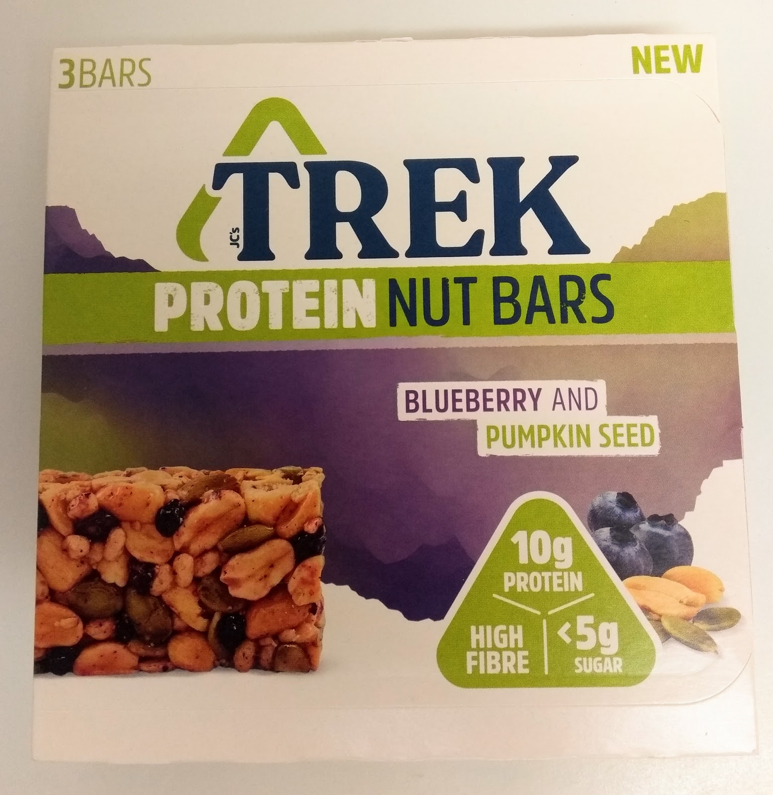 Vegan Loom Knitter Vegan Food Review Trek Protein Nut Bar