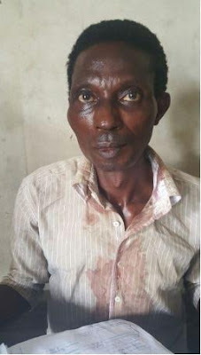 d Graphic photo: 51 year old man axed mother to death over sister's will