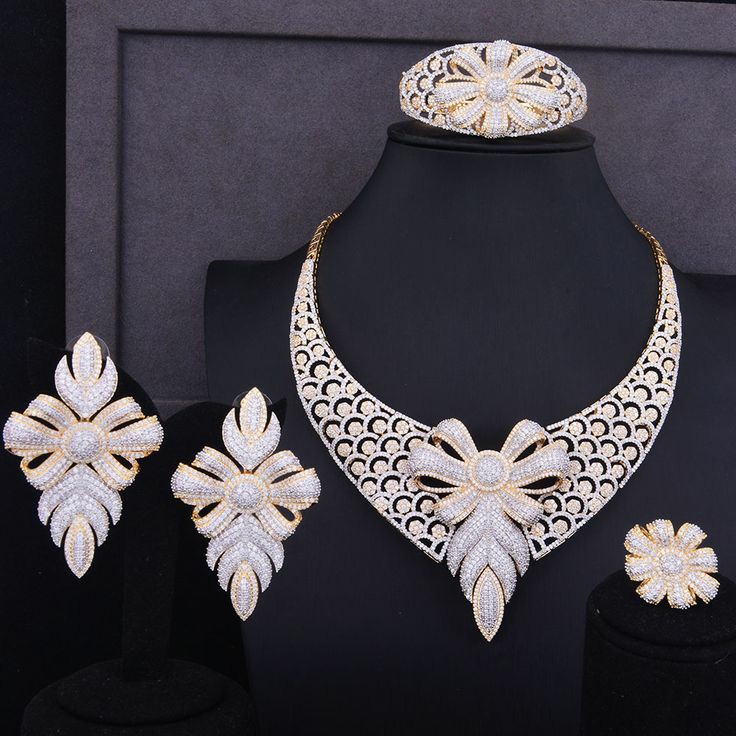 Bridal diamond necklace sets