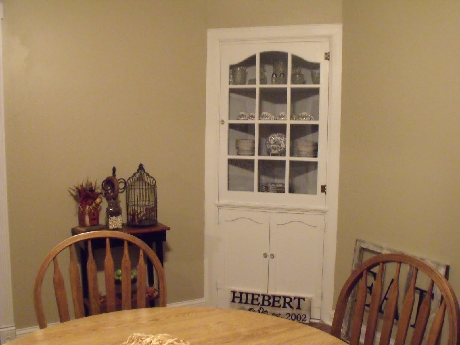 Happy As A Lark China HutchBefore & After