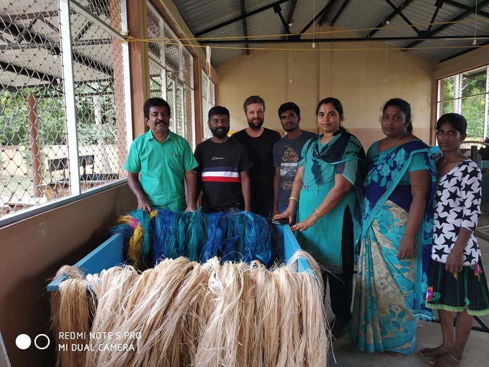 Eco Green Unit Banana fibre paper making in Srilanka
