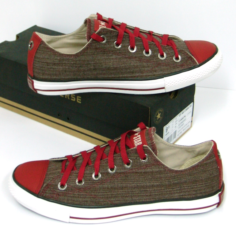 converse linen ox