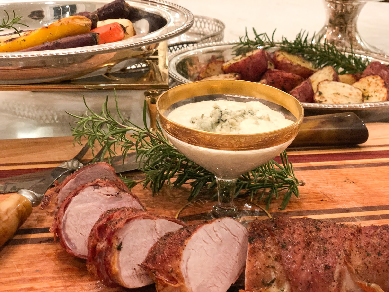 Food Impressions Prosciutto Wrapped Pork Tenderloin with