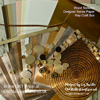 Wood Textures Designer Series Paper May Craft Box Father's Day