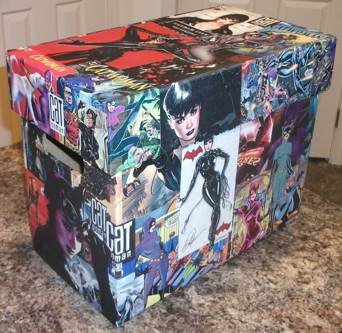 Kracalactaka Creations Comic Decoupage Blog Catwoman, Hulk 181
