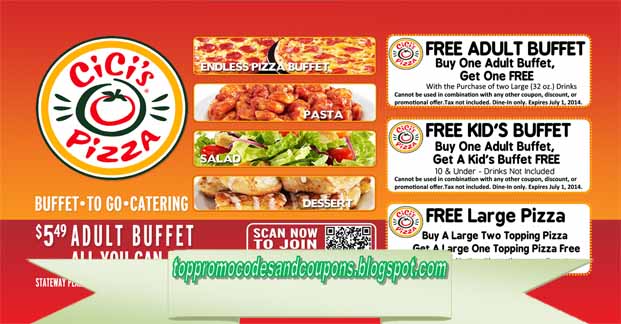 Godfathers Pizza Coupons & Promo Codes