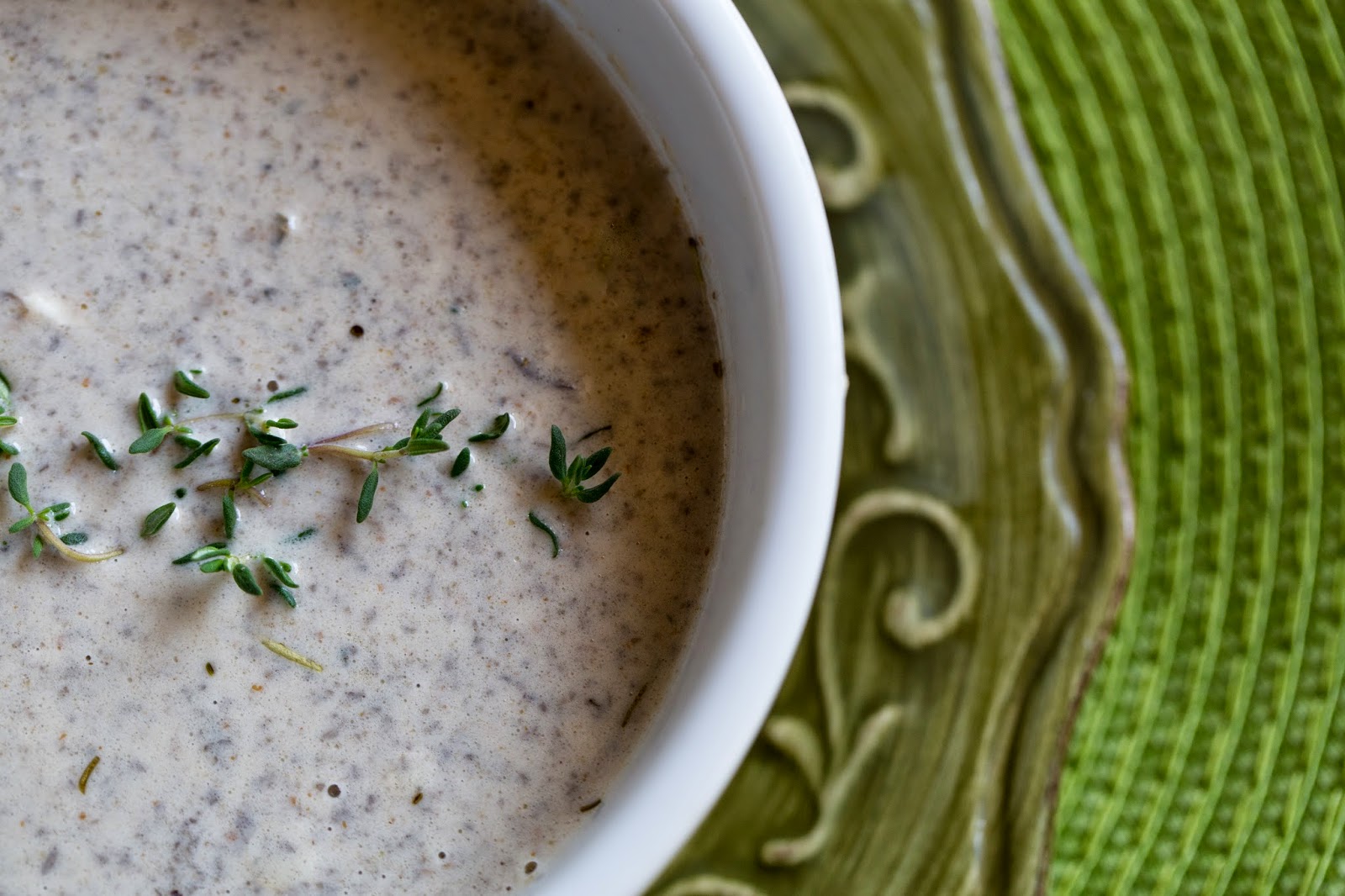 37 Cooks Velvety Cream of Mushroom Soup with Herbs