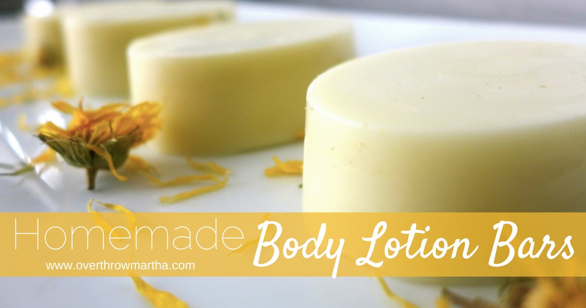 Soothing Calendula Body Lotion Bars Overthrow Martha