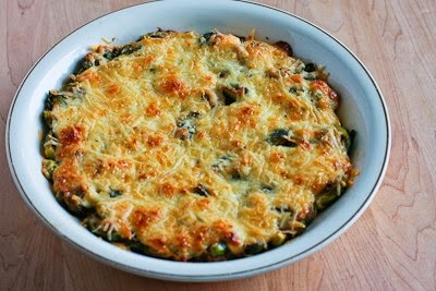 Easy Brussels Sprouts Gratin with Swiss and Parmesan - Kalyn's Kitchen