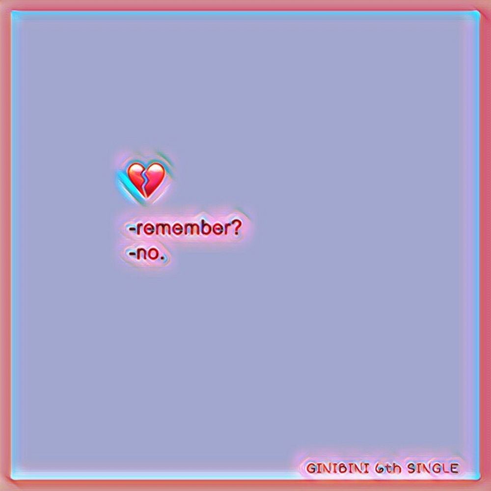 GINIBINI – Good-bye – Single