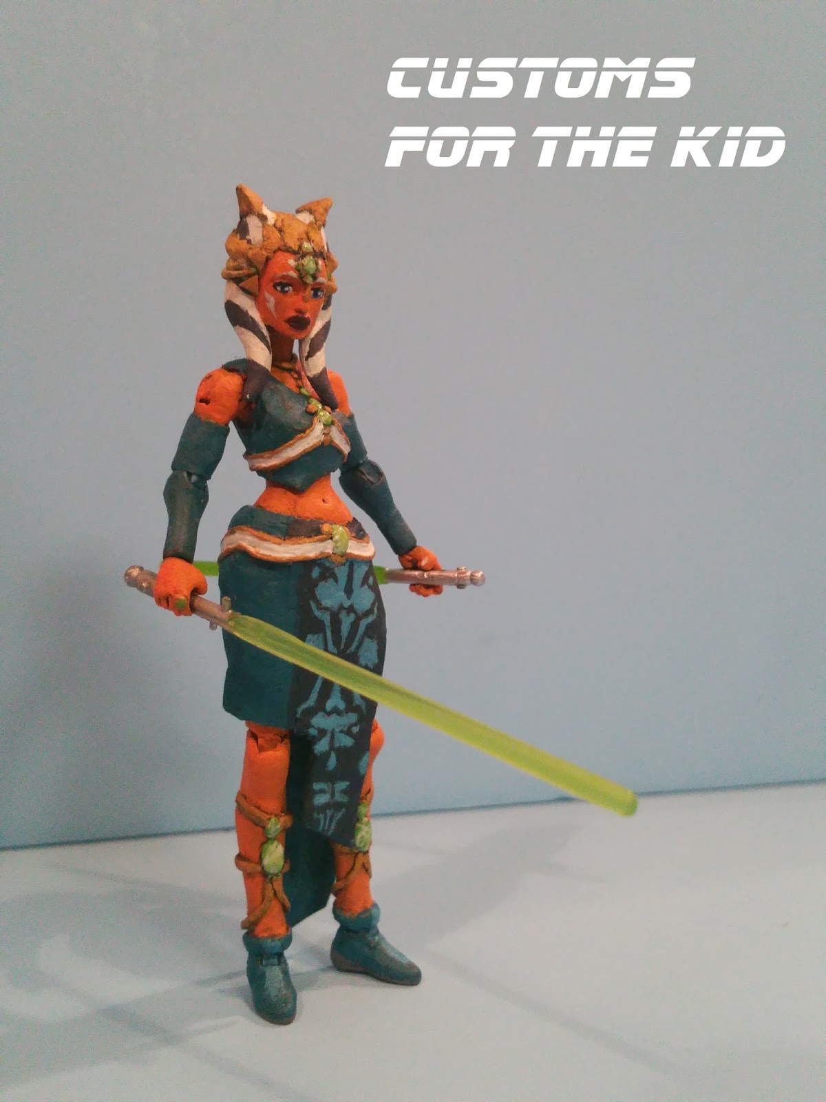 Star Wars Customs for the Kid CLONE WARS "AHSOKA TANO ZYGERRIAN