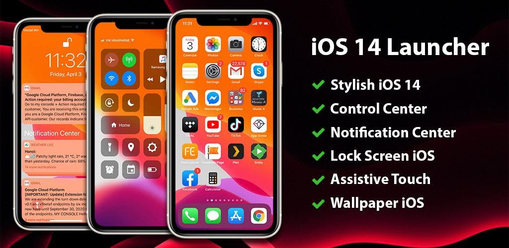 IOS LAUNCHER 14 v7.2.5 Pro APK