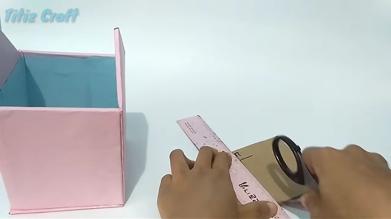 Cara Membuat Tempat Sampah Mini Dari Kardus Bekas Cara