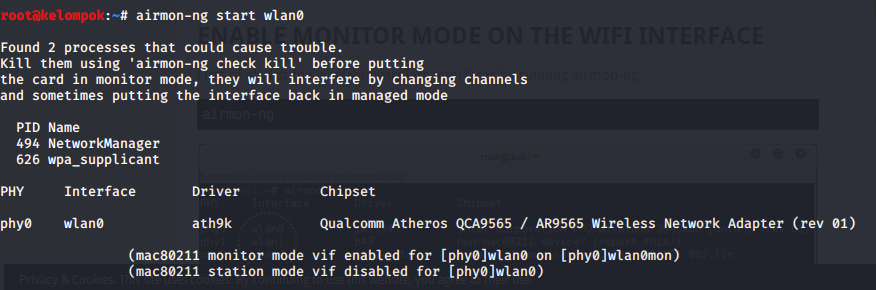 Tutorial Jamming Attack (Kelompok Wireless dan Network Security)