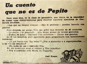 primer texto que publiqué: no es un verdadero cuento, sino un chiste