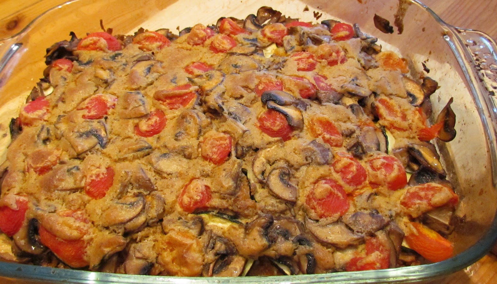Veganer Zucchini-Auflauf