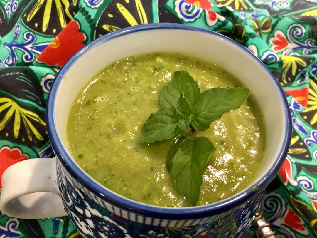 Gluten Free AZ Roasted Summer Zucchini Soup