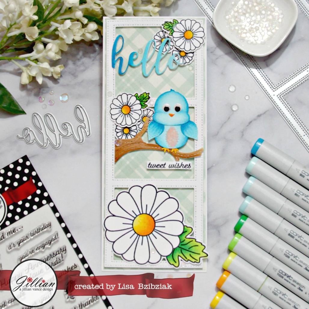 Bold Butterfly Stamp Set - A Jillian Vance Design