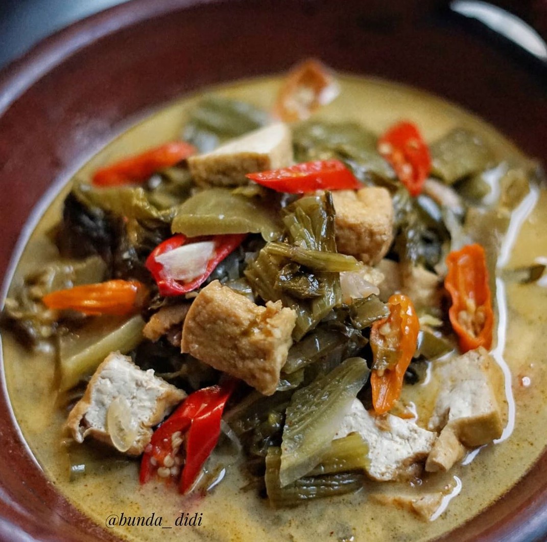 Serba Sayur Sawi Asin Resep Masakan Myta