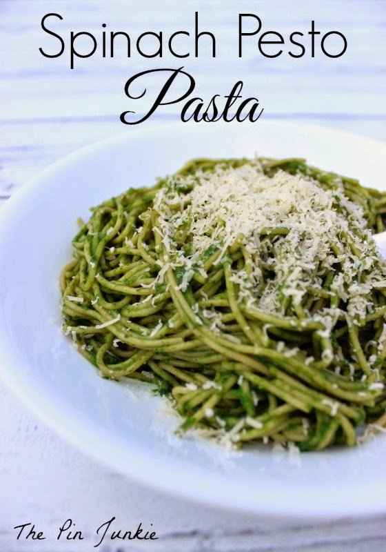 Spinach Pesto Pasta with Chicken