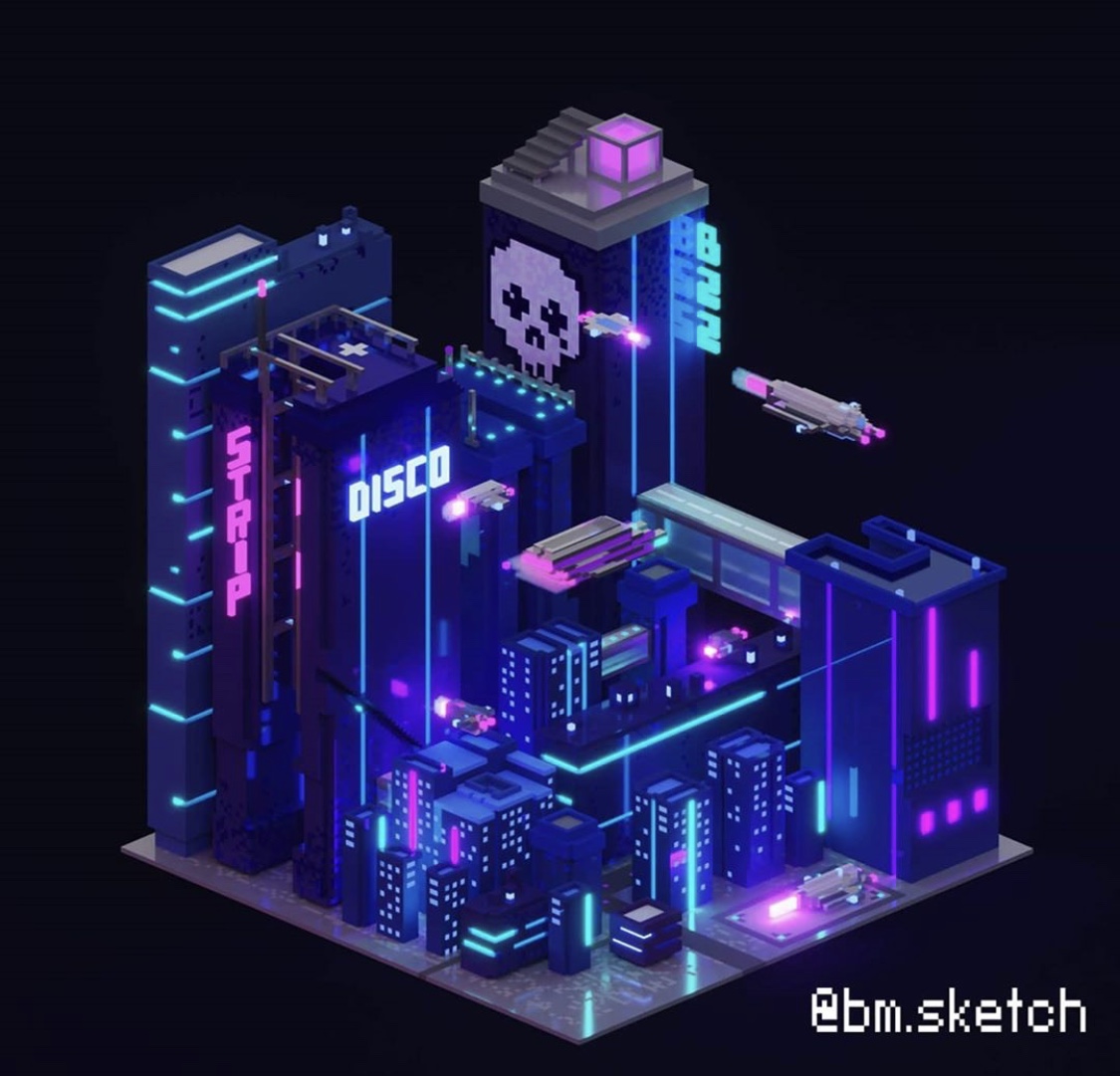 Best Voxel Art Buildings