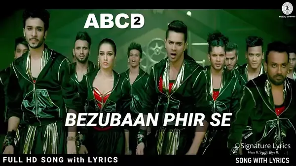 Bezubaan Phir Se Lyrics - ABCD 2 | Vishal Dadlani | Varun Dhawan & Shraddha Kapoor Bezubaan Phir Se Lyrics - ABCD 2 | Vishal Dadlani | Varun Dhawan & Shraddha Kapoor