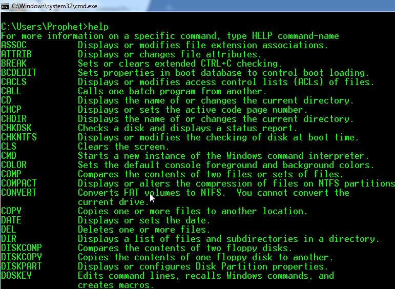 cmd command cmd command
