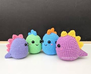 PATRON GRATIS DINOSAURIO AMIGURUMI 47141 🦕