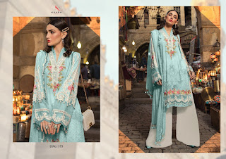 Kaara Suits mariya b lawn 2020 silver pakistani Suits catalog wholesaler