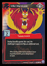 My Little Pony Wild Manticore Premiere CCG Card