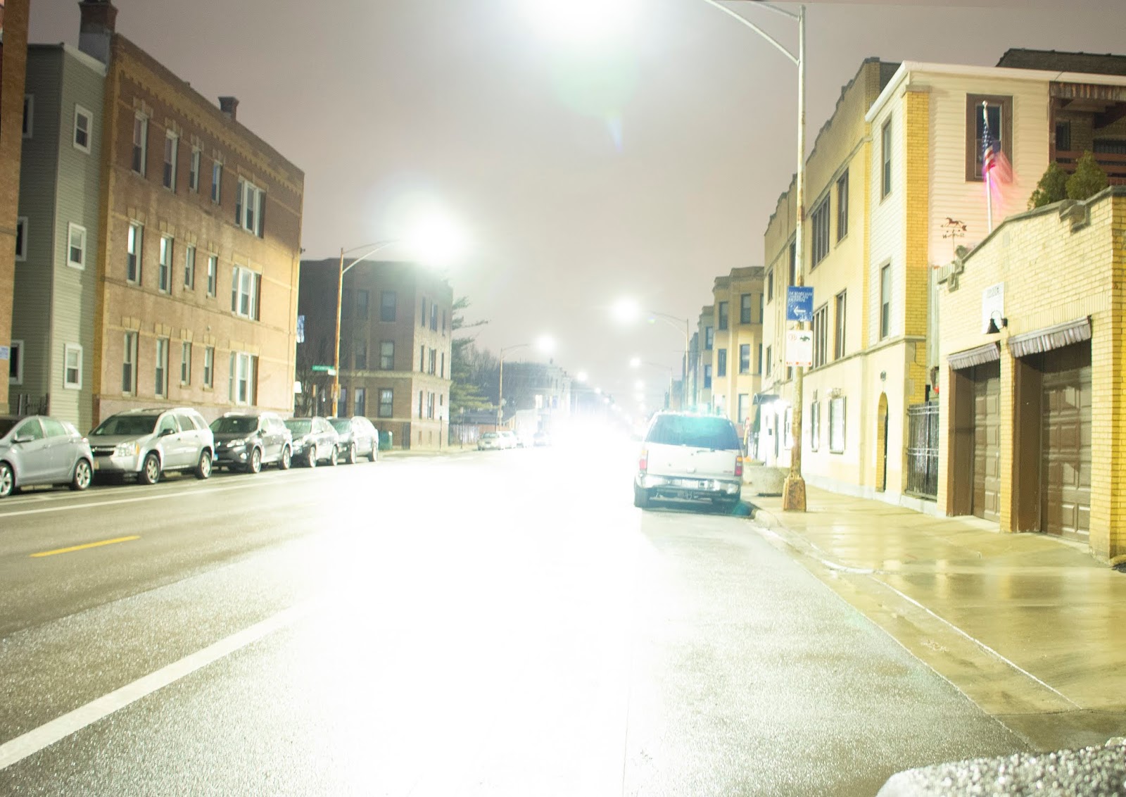 Loss of the Night citizen science project Street view with the lights out