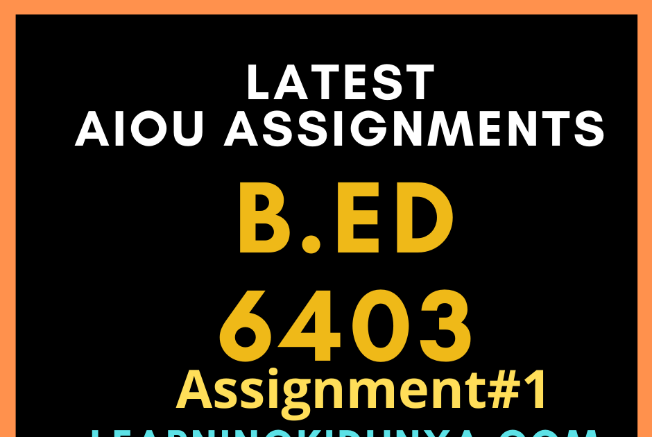 Aiou studio 9 solved assignment spring 2021 picture