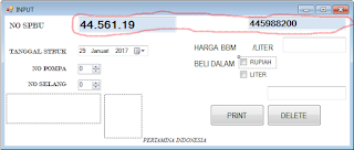 Donwload form cetak struk spbu Donwload form cetak struk spbu
