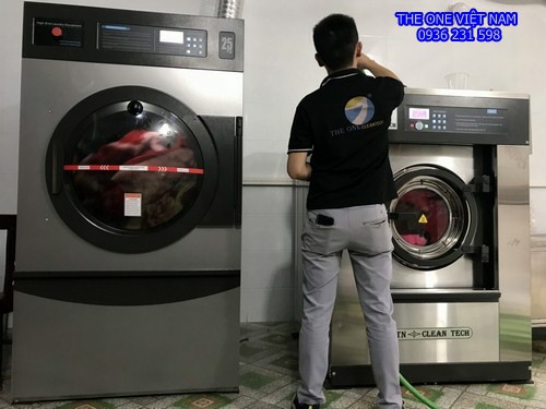 Máy giặt sấy công nghiệp cho tiệm giặt Gia Lâm