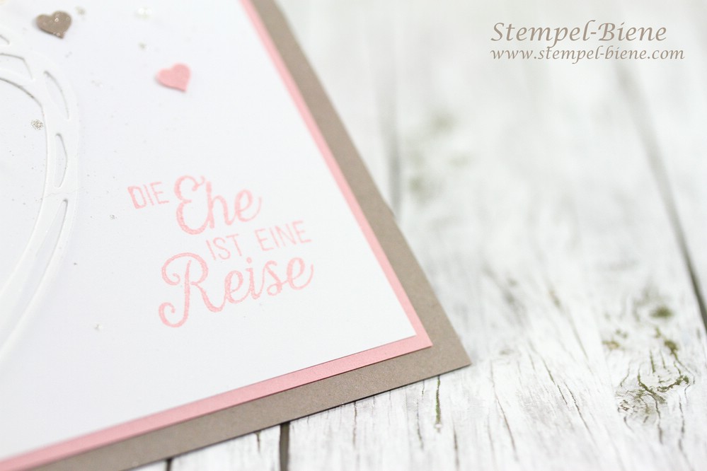 Stempel Biene Gluckwunschkarte Zur Hochzeit