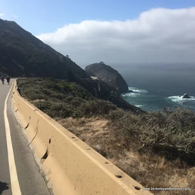 scenic stretch on Devil's Slide Trail in Pacifica, California