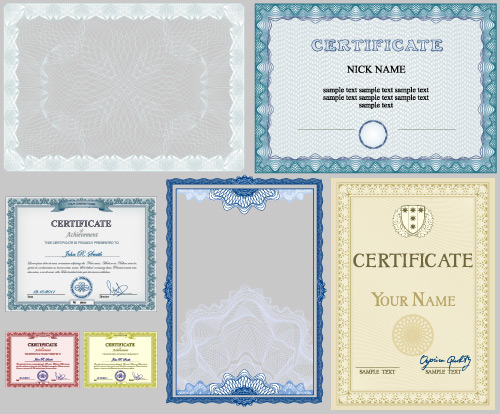 How To Make Money With Advertising: Vector Sertifikat/Certification