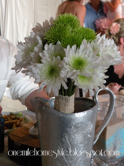 Bridal bouquet from flower market flowers