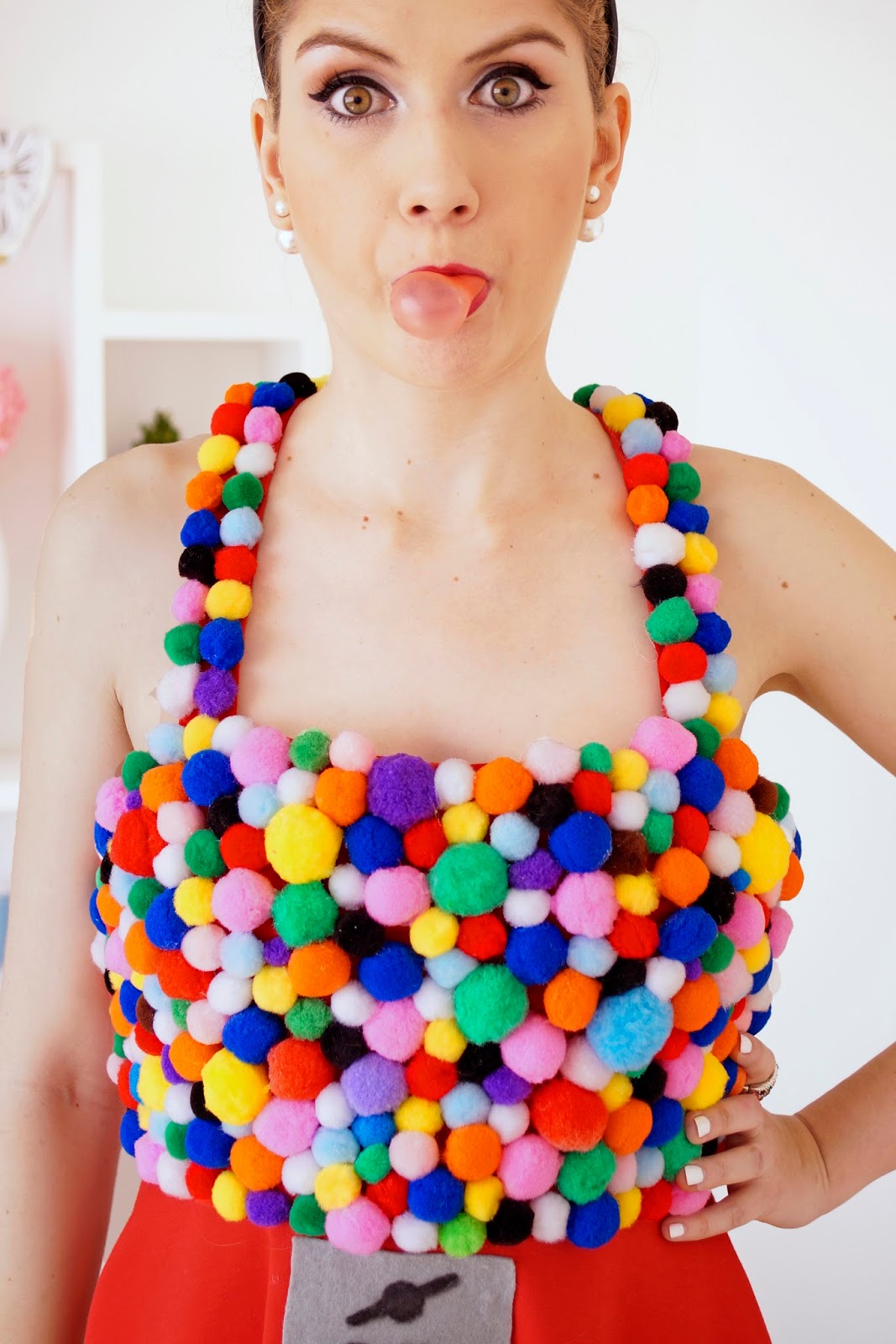 {Halloween}: Homemade Gumball Machine Costume - Marie McGrath