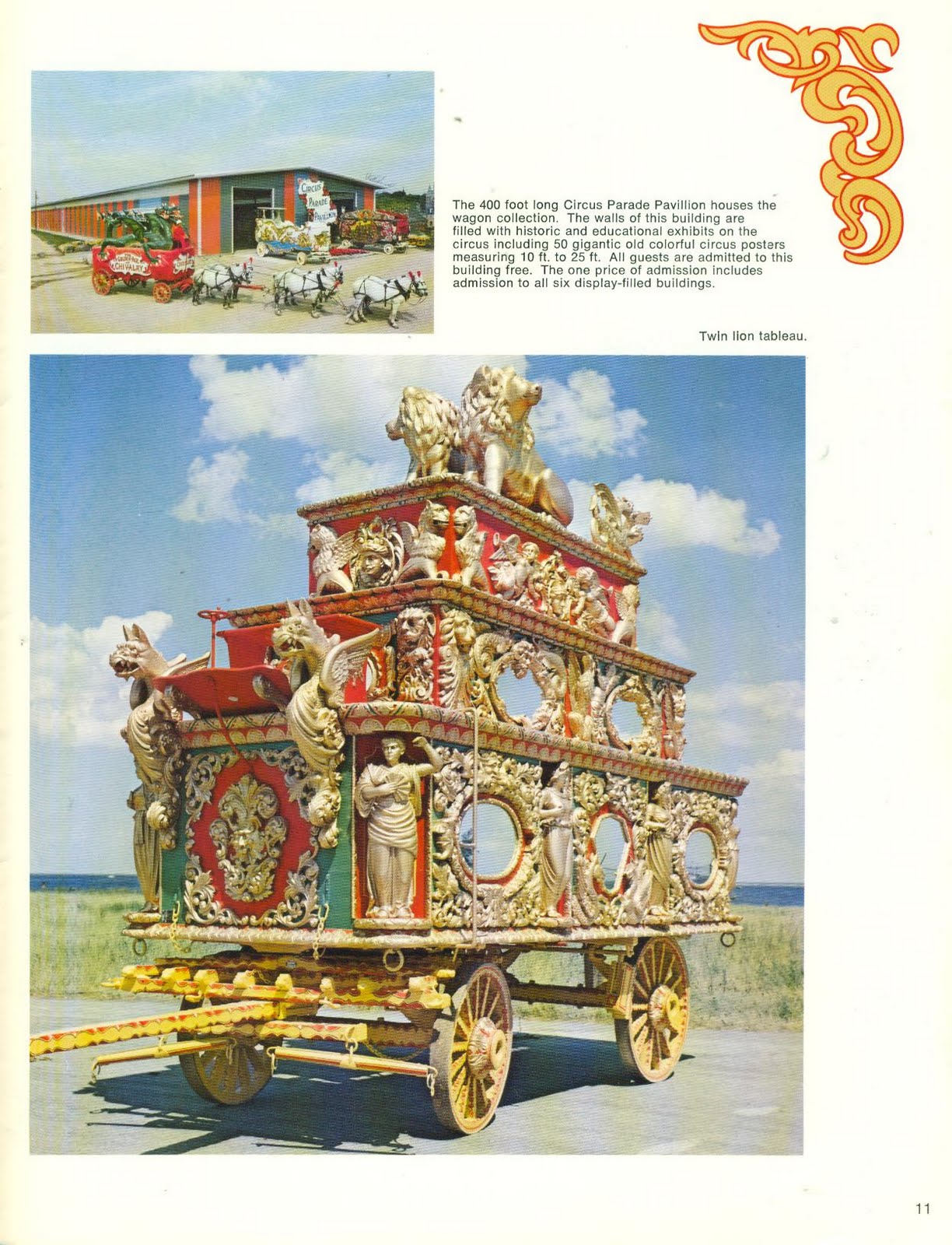 THE CARNIVAL OF WEIRD! 1971 CIRCUS WORLD MUSEUM SOUVENIR BOOK